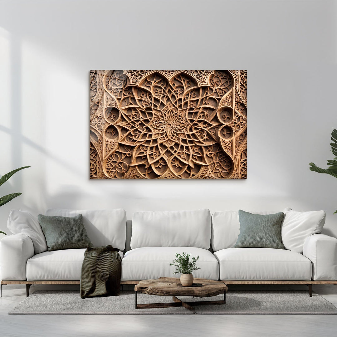 Wooden Mandala