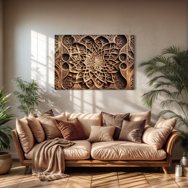 Wooden Mandala