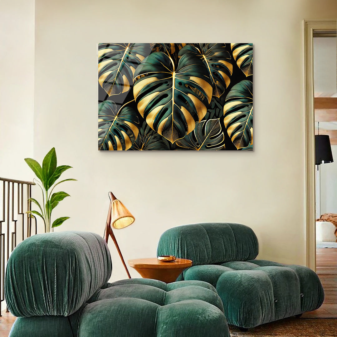 Monstera Leaf Art