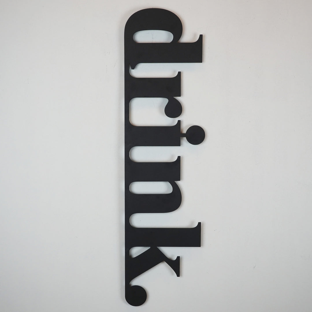 Drink Metal Wall Art - APT496