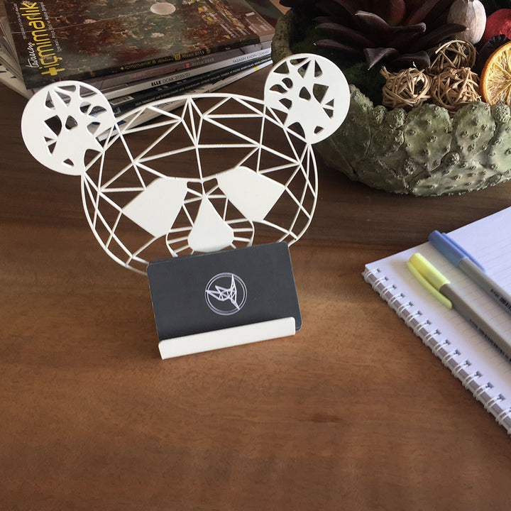 Panda - Personalized Metal Candle Holder - APH012