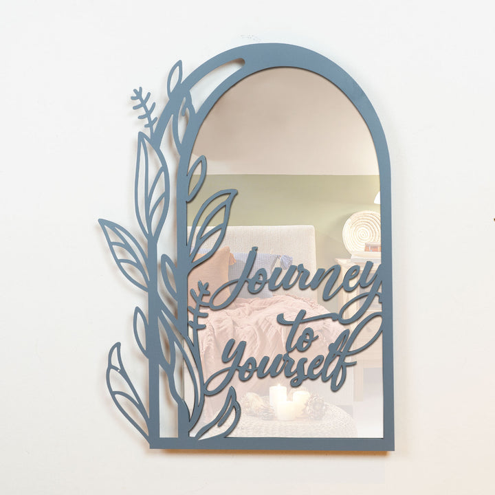 Journey to Yourself - Mirror Metal Wall Art - APT539